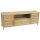 TV-s szekrény lucfenyõ 120x30x45 cm világosbarna