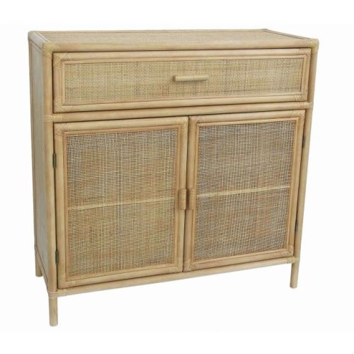 Szekrény lucfenyõ 100x40x100 cm világosbarna