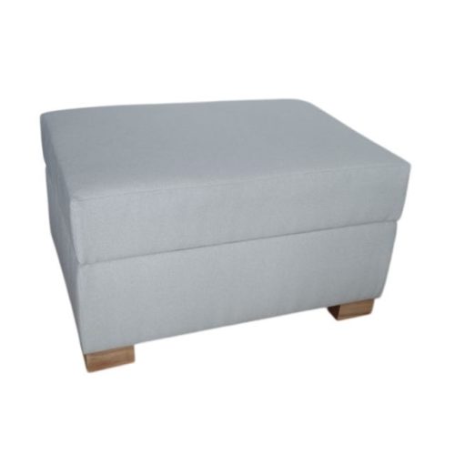 Kispad poliészter 70x50x40 cm világosszürke