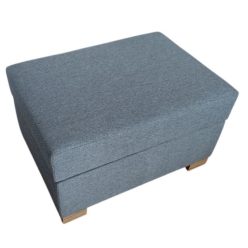 Kispad poliészter 70x50x40 cm világosszürke