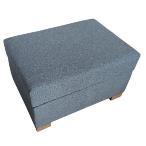 Kispad poliészter 70x50x40 cm világosszürke