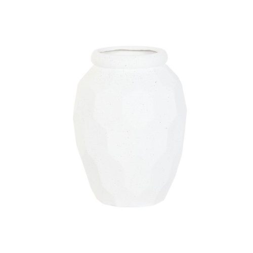 Kaspó szett magnézia 43x43x80 cm törtfehér