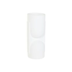 Kaspó szett magnézia 38x38x91 cm törtfehér