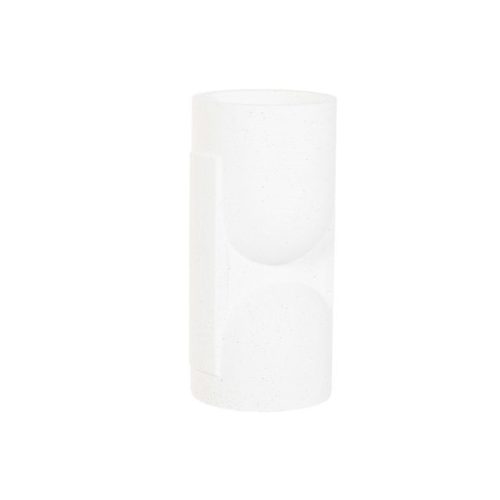 Kaspó szett magnézia 36x36x70 cm törtfehér