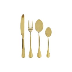 Evõeszköz készlet inox 1,8x0,3x23 cm arany S/16