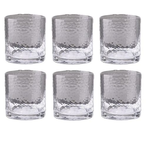 Pohár szett 360 ml üveg 8,4x8,4x9 cm átlátszó S/6