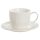 Kávés készlet porcelán 15,5x15,5x7,7 cm fehér