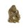 Figura gorilla poly 33x33x43 cm arany