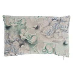 Párna virágos pamut 50x10x30 cm színes