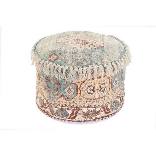 Ülõpárna bojtos pamut 46x46x37 cm színes