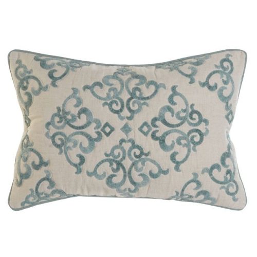 Párnahuzat pamut 60x1x40 cm kék