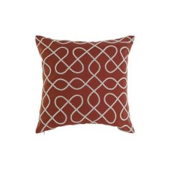 Párnahuzat pamut 50x1x50 cm terrakotta