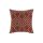 Párnahuzat geometrikus pamut 50x1x50 cm terrakotta