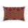Párnahuzat geometrikus pamut 60x1x40 cm terrakotta