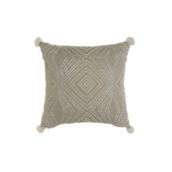 Párnahuzat pamut 50x1x50 cm szürke