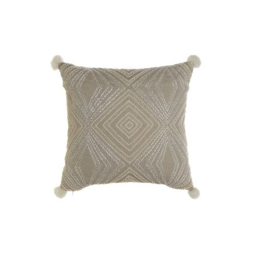 Párnahuzat pamut 50x1x50 cm szürke