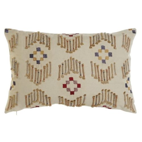 Párnahuzat pamut 60x1x40 cm bézs