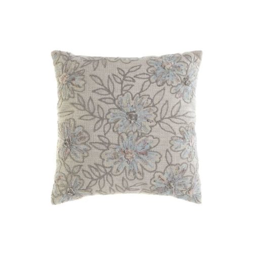 Párna hímzett pamut 45x15x45 cm színes