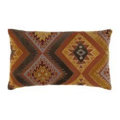 Párna hímzett pamut 50x15x30 cm színes