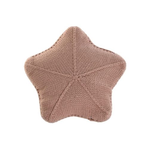 Párna csillag poliészter 40x8x40 cm pink