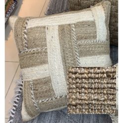 Párna juta 45x8x45 cm barna