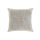 Párna hímzett pamut 45x8x45 cm bézs